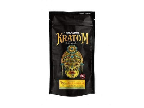 Krakatom Kratom Gold Maeng Da Gold Edition 10g