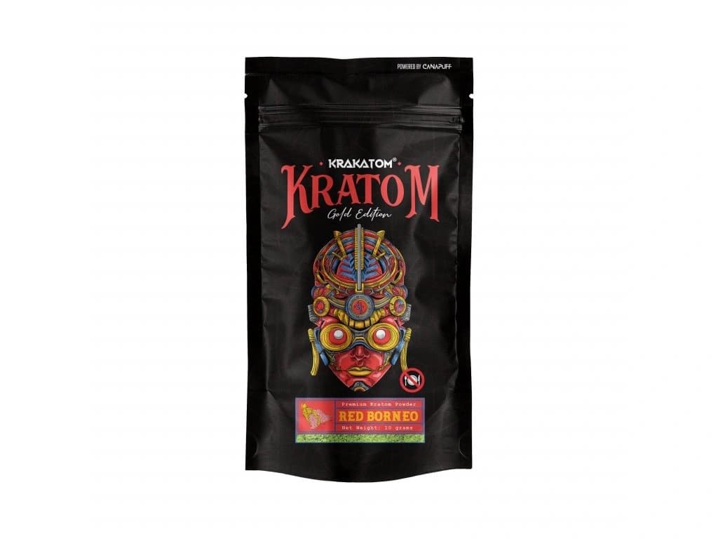 Krakatom Kratom Red Borneo Gold Edition 10g