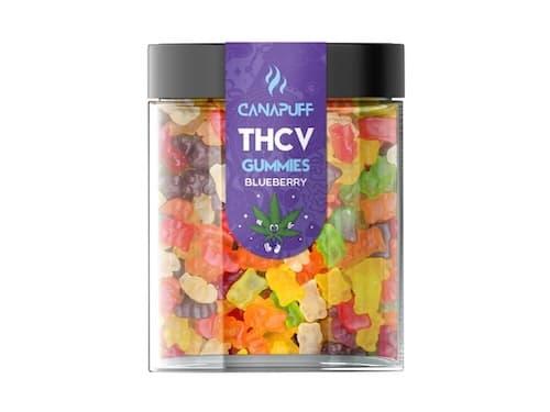 Canapuff THCV gummies Blueberry 25ks