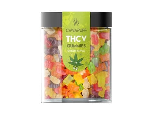 Canapuff THCV gummies Green Apple 25ks