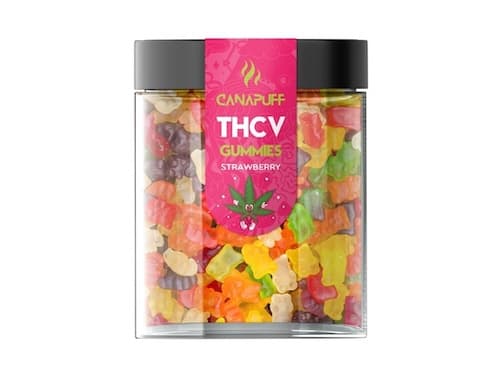 Canapuff THCV gummies Strawberry 25ks