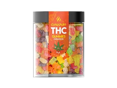 Canapuff THC Gummies Orange 25ks