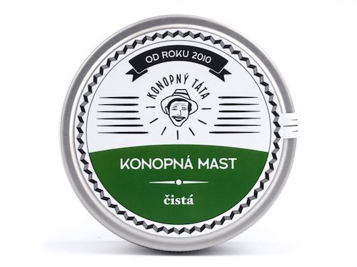 Konopný Táta CBD mast čistá 200 ml 2ks