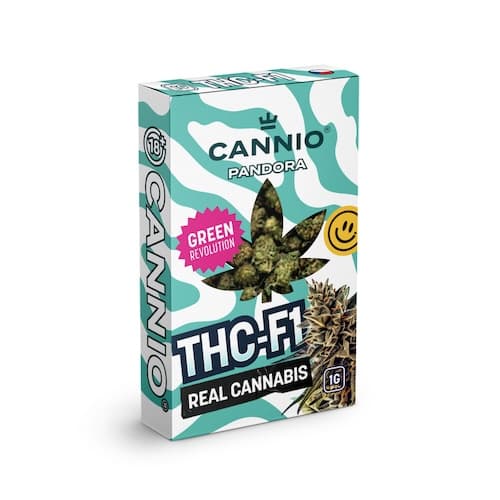 CANNIO THC-F1 květy Pandora 1g