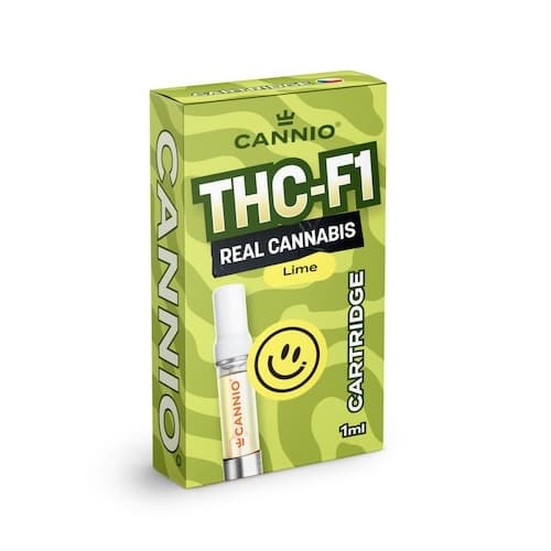 CANNIO THC-F1 cartridge Lime 1ml