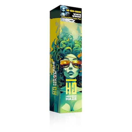 HEAVENS HAZE Disposable Vape Pen White Widow 10-OH-HHC 1ml