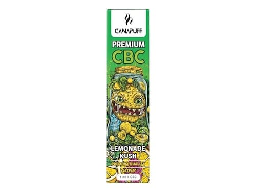 Canapuff Lemonade Kush 79% CBC Jednorázovka 1ml 