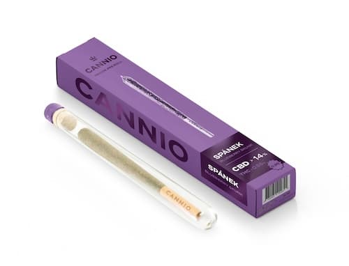 CANNIO CBD joint SPÁNEK Blueberry Skunk 0,8g