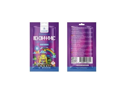 Canapuff 10-OH-HHC cartridge Rainbow Runtz 95% 1ml