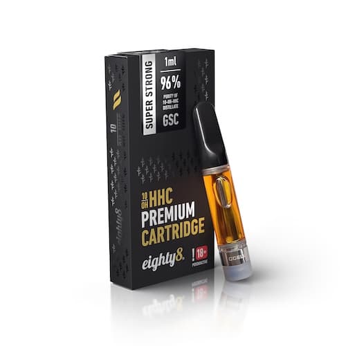 Eighty8 10-OH-HHC Cartridge GSC 96% 1ml