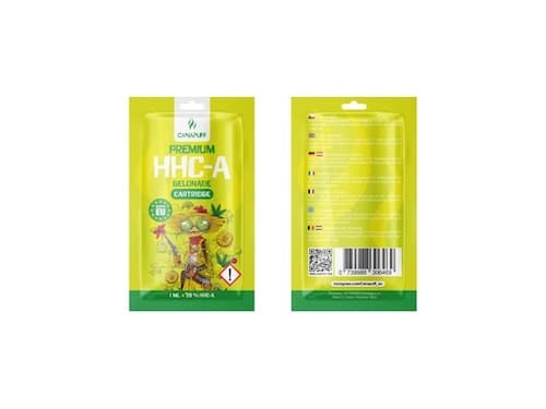 Canapuff HHC-A cartridge Gelonade 79% 1ml