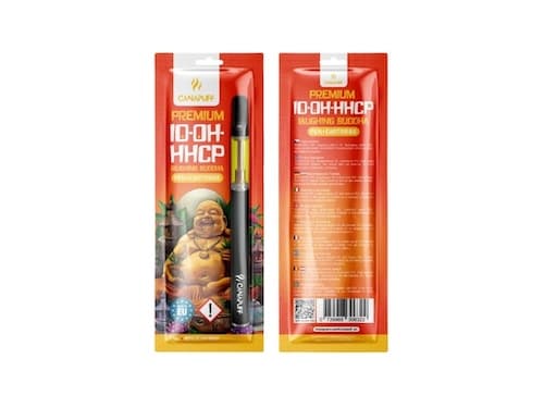 Canapuff pen+cartridge Laughing Buddha 95% 10-OH-HHCP 1ml