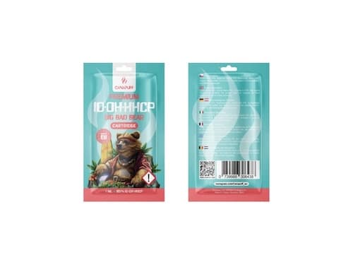 Canapuff 10-OH-HHCP cartridge Big Bad Bear 95% 1ml