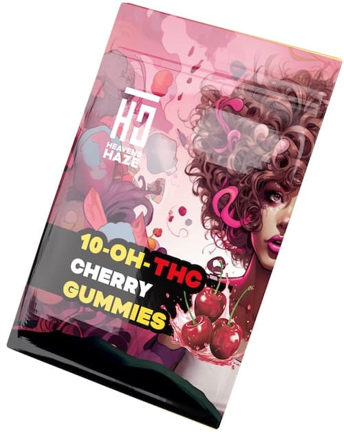 HEAVENS HAZE Gummies Cherry 10-OH-THC 3ks