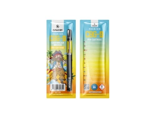 Canapuff pen+cartridge Caribbean Breeze 79% CBG9 1ml